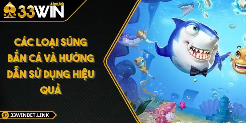 Các Loại Súng Bắn Cá Và Hướng Dẫn Sử Dụng Hiệu Quả