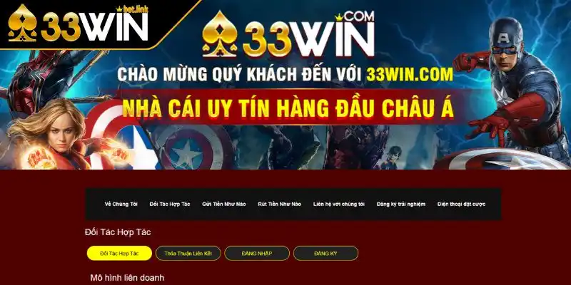 Tìm hiểu chương trình đại lý 33WIN