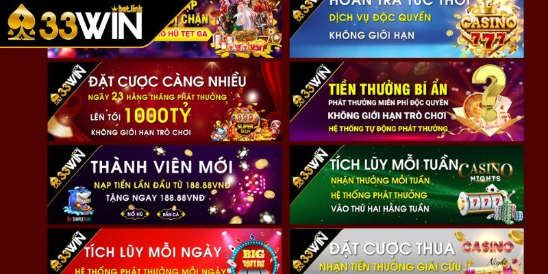 Cách tham gia khuyến mãi trải nghiệm tại 33WIN cho newbie