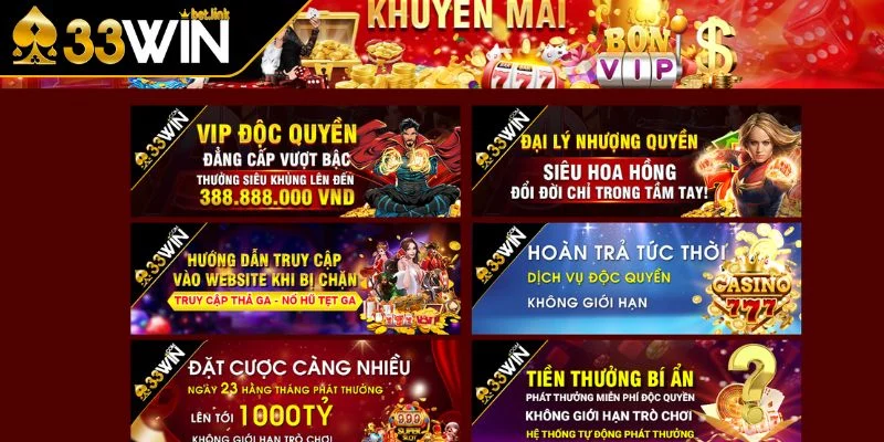 Thưởng cho tài khoản mới